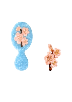 Solar Eclipse Hand-Painted Cherry Blossom Ultimate Handbag Heroes Edit Gift Set in Beauty: NA.