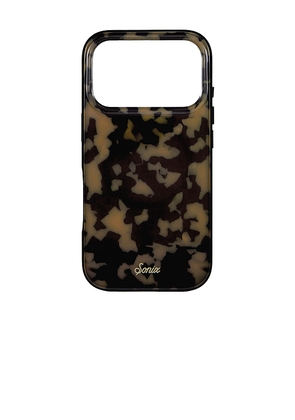 Sonix iPhone 17 Pro Case in Brown.