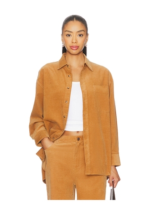 Rue Sophie Maris Shirt in Tan. Size L. Also in M, S, XS.