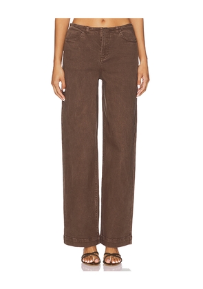 SOVERE Zyra Jeans in Brown. Size L. Also in S, XS, XL.