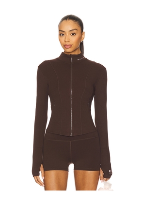 P.E Nation Breakthrough Jacket in Brown. Size L. Also in XS, S, M.