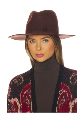 Ruslan Baginskiy Fedora Hat in Brown. Size M. Also in S.