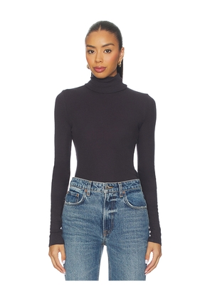 SAMSOE SAMSOE Sasonnet Long Sleeve Turtleneck in Grey. Size L. Also in S, XS.