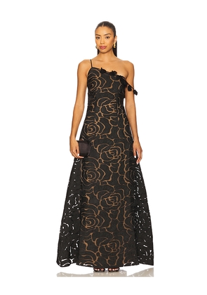 Sonya Moda Paloma Gown in Black. Size L. Also in XS, S, M, XL/1X.
