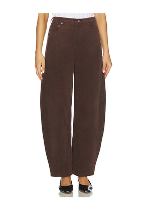 SEROYA Fabi Corduroy Pant in Brown. Size M. Also in XXS, XS, S.