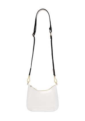 Stoney Clover Lane Clear Curved Crossbody Bag in Black.