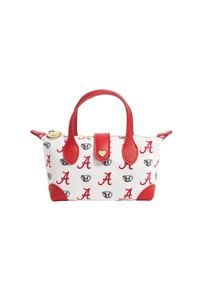 Stoney Clover Lane University Of Alabama Printed Nylon Pouchette Crossbody in Red.