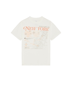 Philcos Welcome To New York MTA Tee in White. Size L. Also in S, XL/1X.