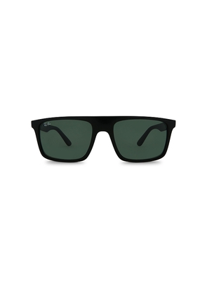 Ray-Ban RB2222 Rectangular Sunglasses in Black.
