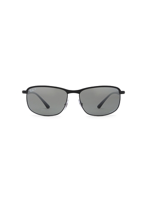Ray-Ban RB3671CH Chromance Sunglasses in Black.