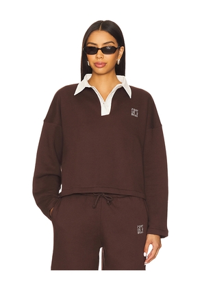 Port de Bras Sofia Sweater in Chocolate. Size L. Also in S, XS, M, XL.