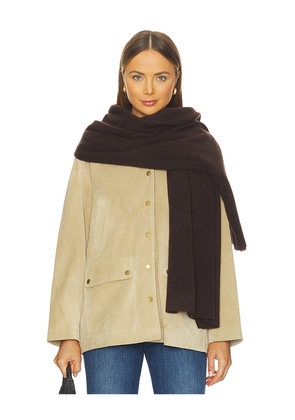 Rag & Bone Joni Scarf in Brown.