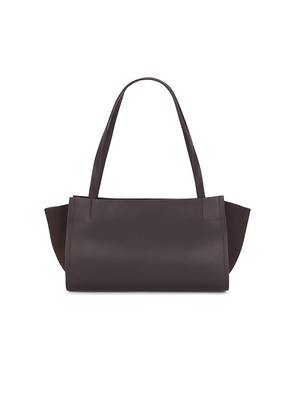St. Agni Slim Wonton Tote in Brown.