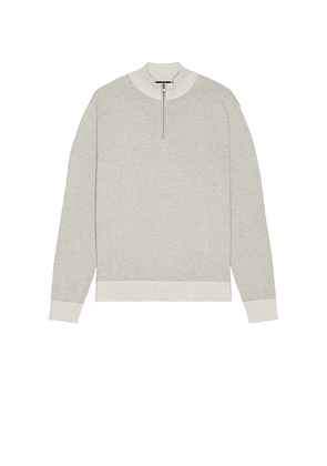 Rails Waylon Quarter Zip Sweater in Grey. Size M. Also in S.
