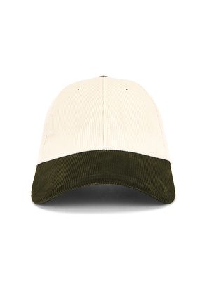 Rag & Bone Harlow Baseball Cap in Cream.