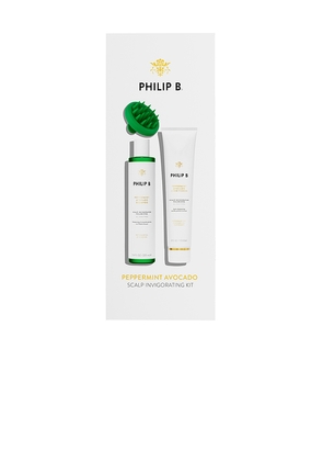PHILIP B. Peppermint Avocado Scalp Invigorating Kit in Beauty: NA.