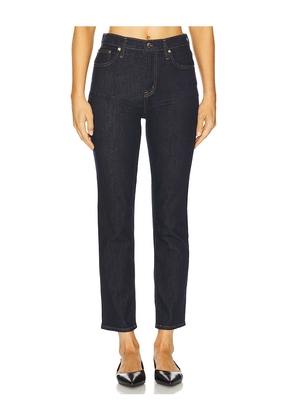 PISTOLA Bri High Rise Slim Straight Ankle Jeans in Blue. Size 24. Also in 25, 26, 27, 28, 29, 30, 31, 33.