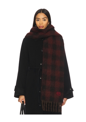 Ruslan Baginskiy Scarf in Red.