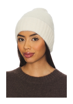 SAMSOE SAMSOE Sajeanne Beanie in Cream.