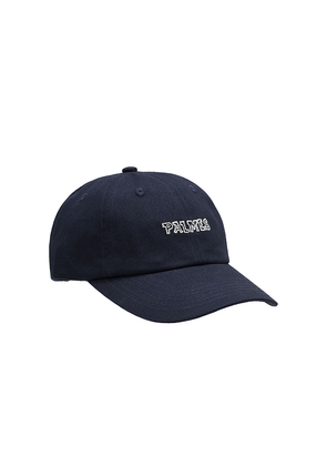 Palmes Embroidered Logo Cap in Black.