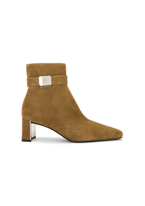 Tory Burch Georgia Ankle Boot in Brown. Size 10. Also in 6, 6.5, 7, 7.5, 8, 8.5, 9, 9.5.