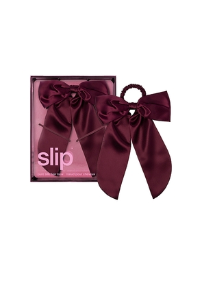 slip Hair Bow in Beauty: NA.