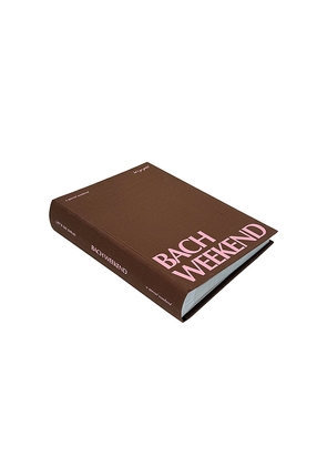 The Ceremony Club Bach Weekend Photo Album in Brown.