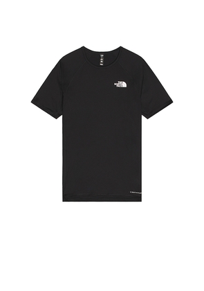 The North Face Sunriser Tee in Black. Size L. Also in S, M, XL/1X, XXL/2X.