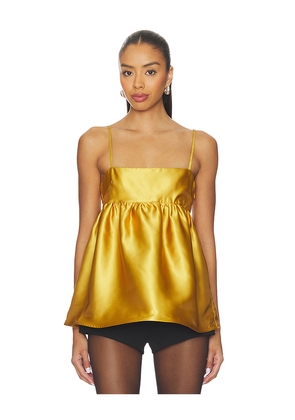 Solid & Striped The Yarden Top in Yellow. Size L. Also in XS, S, M.