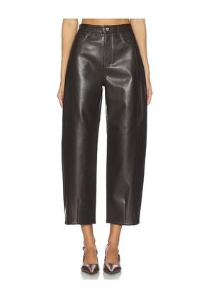 PISTOLA Eli High Rise Arched in Chocolate. Size 24. Also in 25, 26, 27, 28, 29, 30, 31, 32, 33.