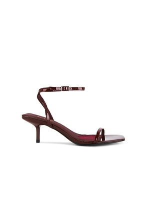 RAYE Misty Sandal in Burgundy. Size 5.5. Also in 6, 6.5, 7, 7.5, 8, 9, 9.5.