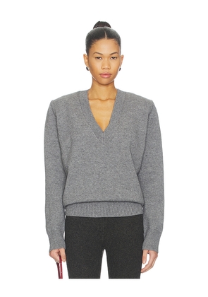 SEROYA Sylvie Sweater in Grey. Size M. Also in S.