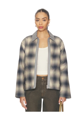 Rag & Bone Carrie Reversible Jacket in Grey. Size L. Also in M, S, XS.