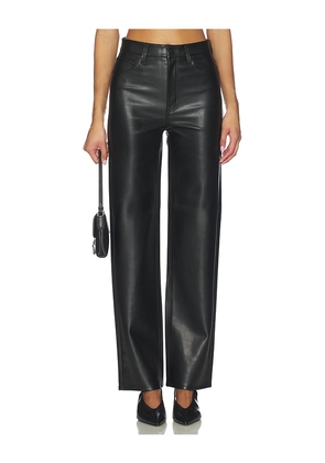 PISTOLA Cassie Super High Rise Straight in Black. Size 23. Also in 24, 25, 26, 27, 28, 29.