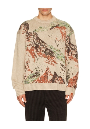 Scotch & Soda Loose Fit Pullover Sweater in Brown. Size S. Also in XL/1X.