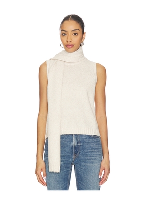 Stitches & Stripes Silverton Sleeveless Top in Beige. Size L. Also in S, XS, M, XL.