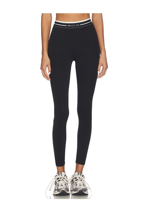 P.E Nation Avant Full Length Legging in Black. Size L. Also in S, XS, M, XL.