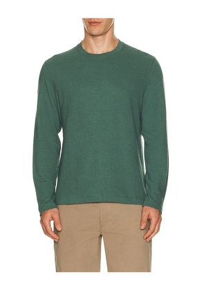 Theory Delroy Long Sleeve Tee in Green. Size L. Also in S, M, XXL/2X.