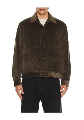 Theory Crosby Cord Jacket in Brown. Size M. Also in S, L.