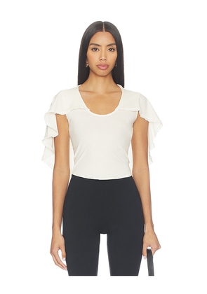 The Line by K Piers Cape Top in Cream. Size L. Also in XS, S, M.