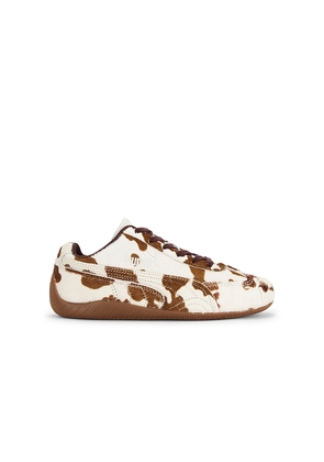 Puma Select Speedcat Cow Sneaker in Brown. Size 10. Also in 6, 7, 7.5, 8, 8.5.
