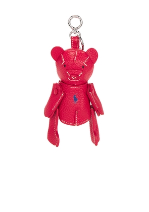 Polo Ralph Lauren Bear Charm in Red.