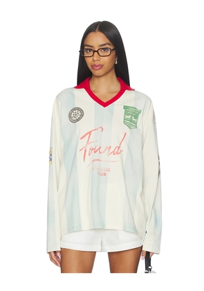 Found Stripe Sport Jersey Top. Size XS. Also in XL.