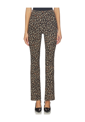 SPANX Spanxsmooth Ponte Micro Flare in Taupe. Size L. Also in XS, S, M, XL.