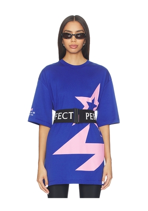 Perfect Moment Oversized Logo Tshirt in Multi. Size L. Also in XS, S, M.