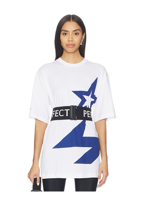 Perfect Moment Oversized Logo Tshirt in Multi. Size L. Also in XS, M, S.