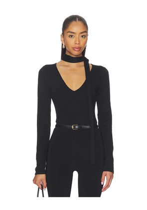 SNDYS Kimmy Knit Top in Black. Size L. Also in M, S, XL, XS, XXL, XXS.