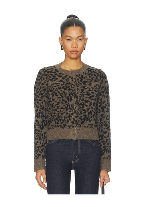 Rails Matilda Cardigan in Brown. Size L. Also in XS, S, M, XL.