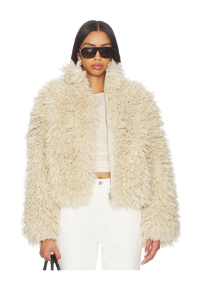 SAMSOE SAMSOE Samedda Bomber in Cream. Size L. Also in M, S, XS.