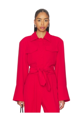 SELMACILEK Reign Jacket in Red. Size L. Also in XS, S, M.
